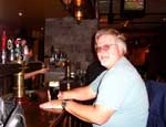 A pint of Guinness at Bunratty